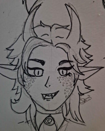 Drawing : Me ┊Character From nemzane