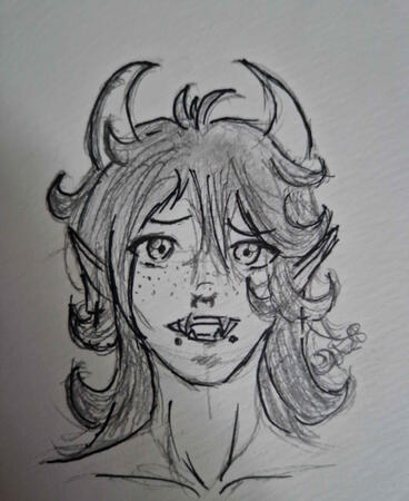 Character &amp; Drawing by me