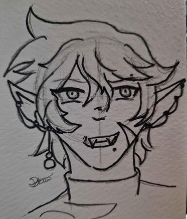 Drawing : Me ┊Character From nemzane