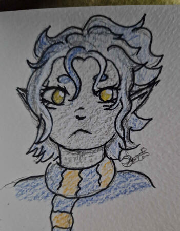 Drawing : Me ┊Character From:graushade